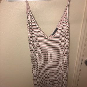 Forever 21 Spaghetti strap body con dress